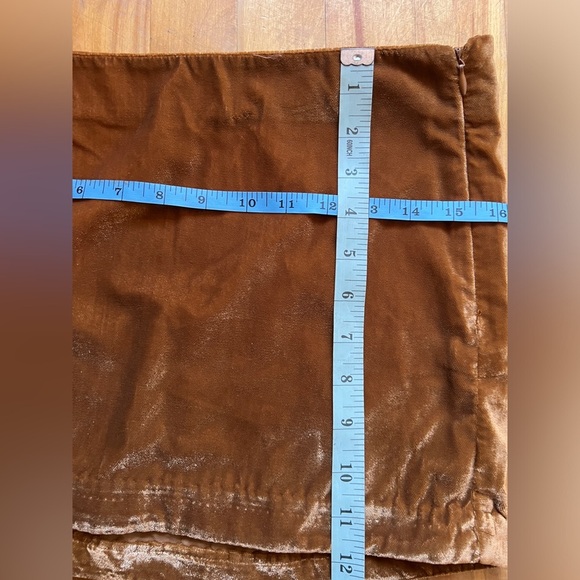 Free People Annalise Mini Skirt Velour BNWOT 0 - Picture 7 of 8